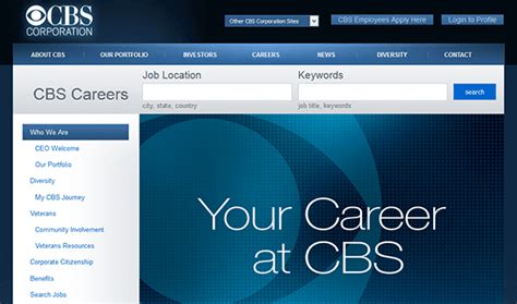 viacom jobs|viacomcbs careers.